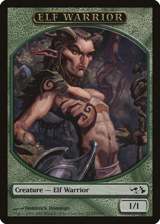 Elf Warrior Token [Duel Decks: Elves vs. Goblins Tokens] | Cards and Coasters CA