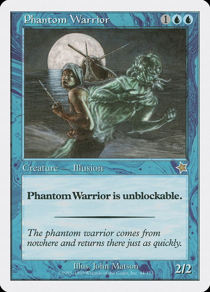 Phantom Warrior [Starter 1999] | Cards and Coasters CA