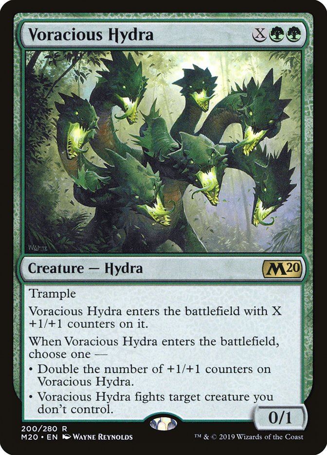 Voracious Hydra [Core Set 2020] | Cards and Coasters CA