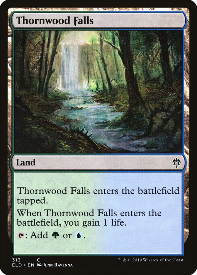 Thornwood Falls [Throne of Eldraine] | Cards and Coasters CA