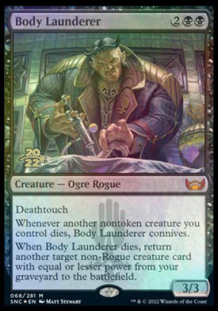 Body Launderer [Streets of New Capenna Prerelease Promos] | Cards and Coasters CA