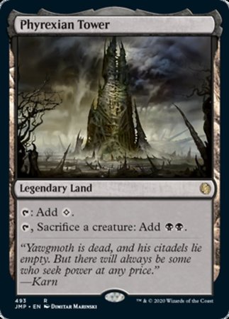 Phyrexian Tower [Jumpstart] | Cards and Coasters CA