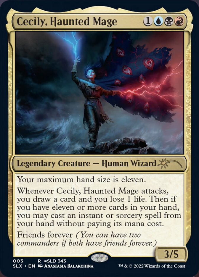 Cecily, Haunted Mage [Secret Lair: Universes Within] | Cards and Coasters CA