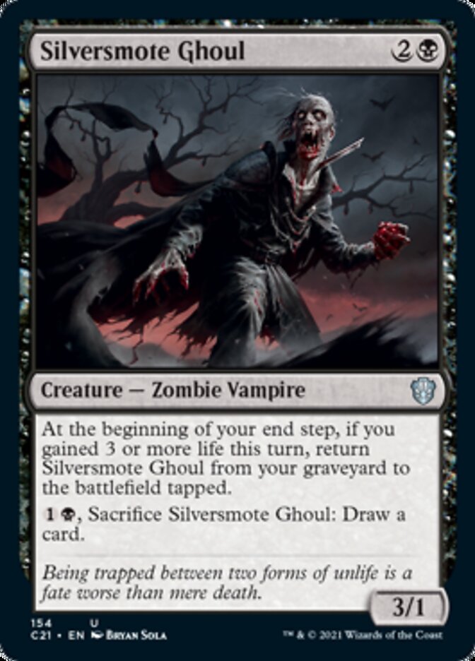 Silversmote Ghoul [Commander 2021] | Cards and Coasters CA