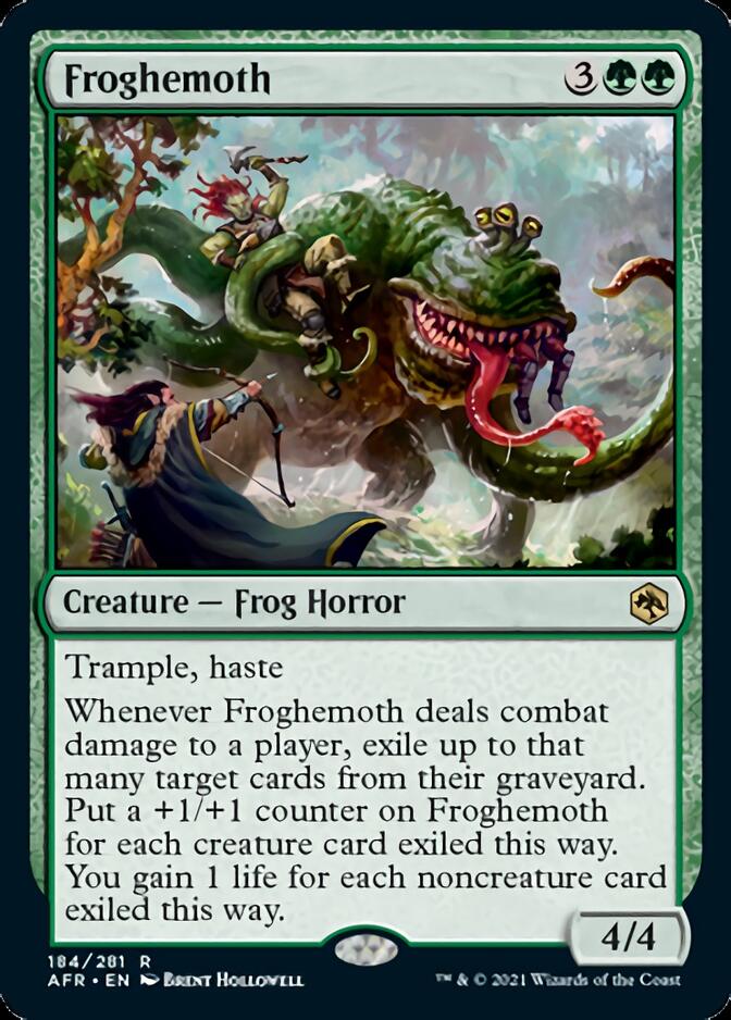 Froghemoth [Dungeons & Dragons: Adventures in the Forgotten Realms] | Cards and Coasters CA