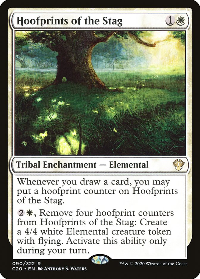 Hoofprints of the Stag [Commander 2020] | Cards and Coasters CA