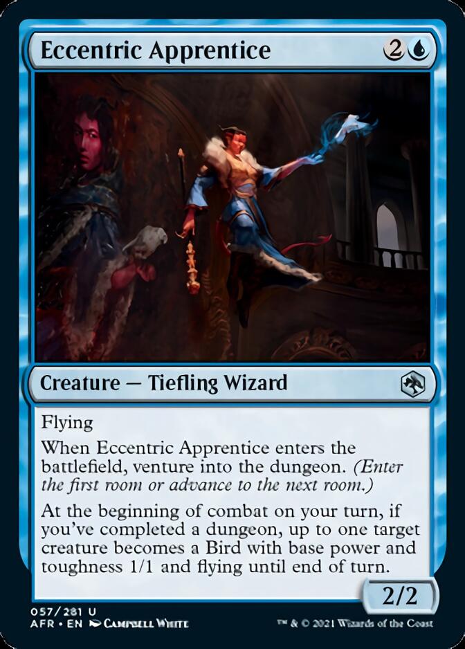 Eccentric Apprentice [Dungeons & Dragons: Adventures in the Forgotten Realms] | Cards and Coasters CA