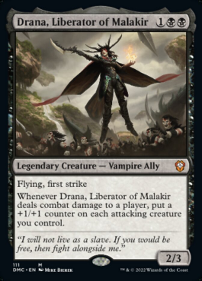 Drana, Liberator of Malakir [Dominaria United Commander] | Cards and Coasters CA