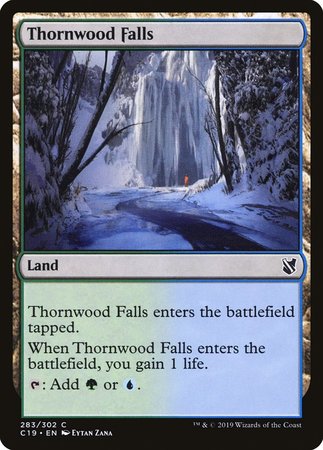 Thornwood Falls [Commander 2019] | Cards and Coasters CA