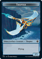 Bird // Thopter Double-Sided Token [Starter Commander Decks] | Cards and Coasters CA