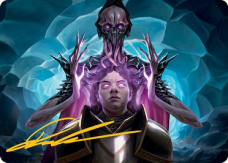 Mind Flayer Art Card (Gold-Stamped Signature) [Dungeons & Dragons: Adventures in the Forgotten Realms Art Series] | Cards and Coasters CA