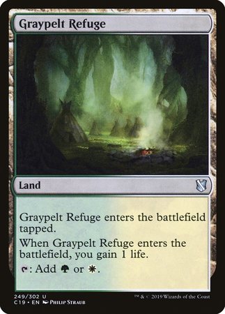 Graypelt Refuge [Commander 2019] | Cards and Coasters CA