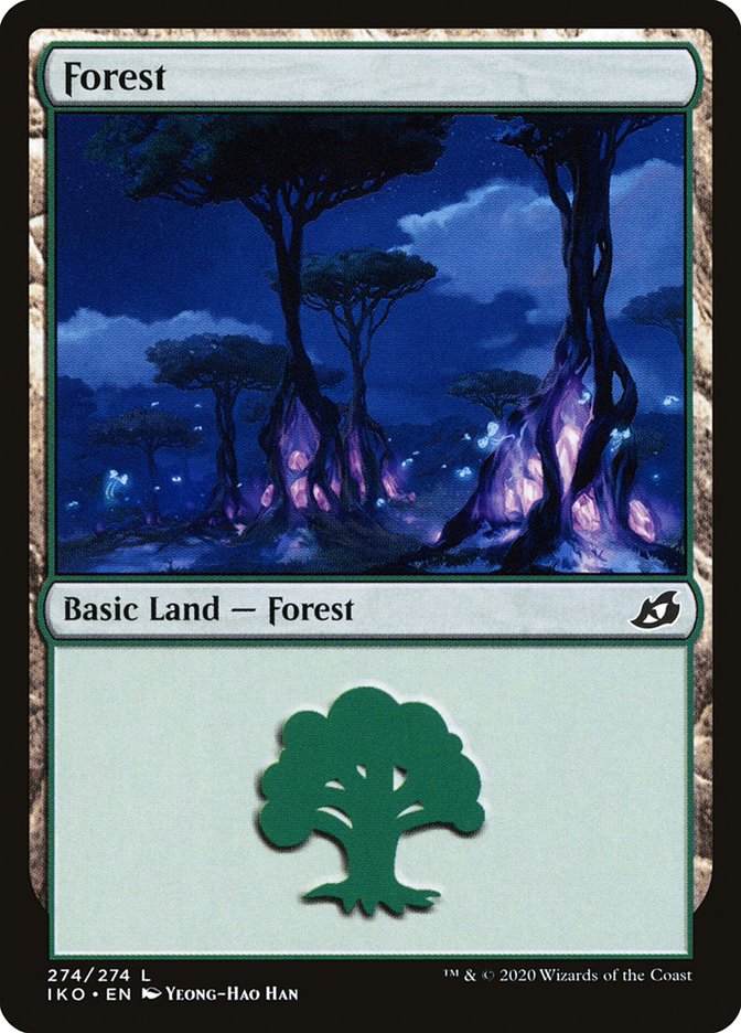Forest (274) [Ikoria: Lair of Behemoths] | Cards and Coasters CA