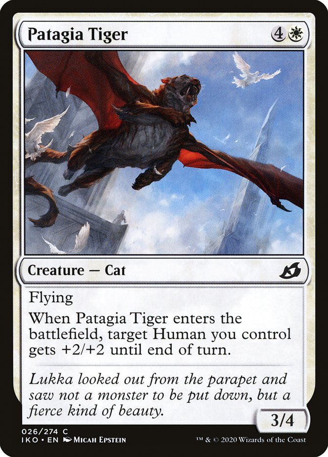 Patagia Tiger [Ikoria: Lair of Behemoths] | Cards and Coasters CA