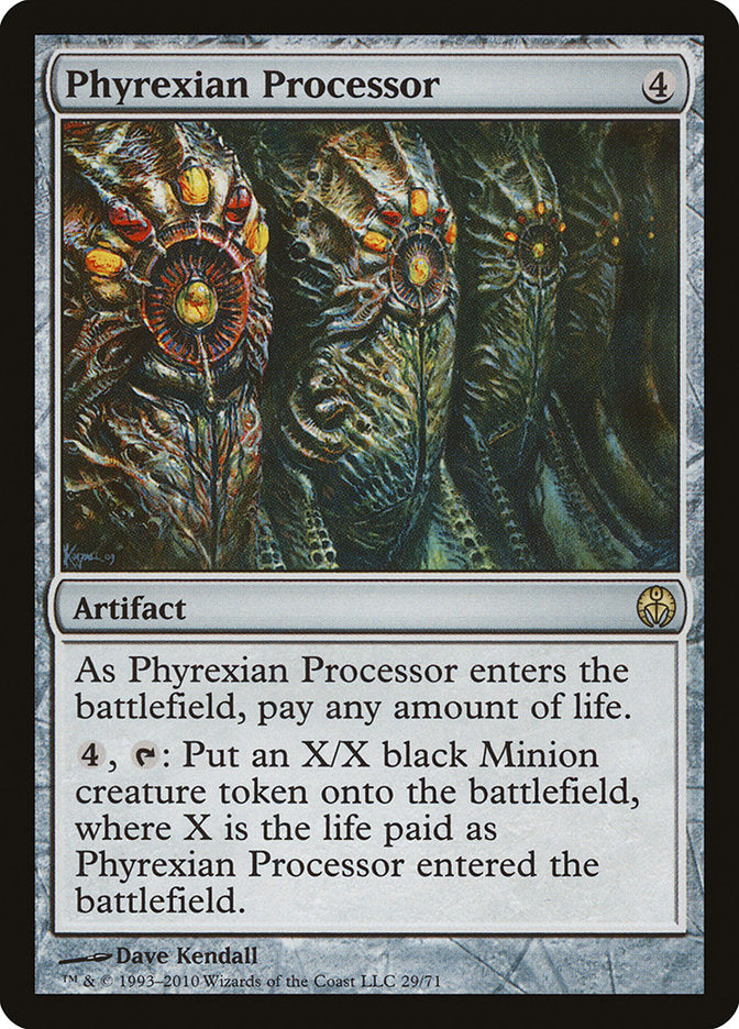 Phyrexian Processor [Duel Decks: Phyrexia vs. the Coalition] | Cards and Coasters CA