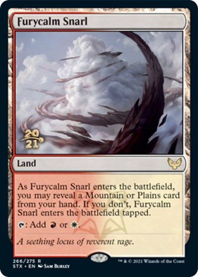 Furycalm Snarl [Strixhaven: School of Mages Prerelease Promos] | Cards and Coasters CA