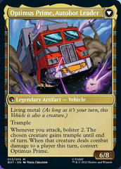 Optimus Prime, Hero // Optimus Prime, Autobot Leader [Universes Beyond: Transformers] | Cards and Coasters CA