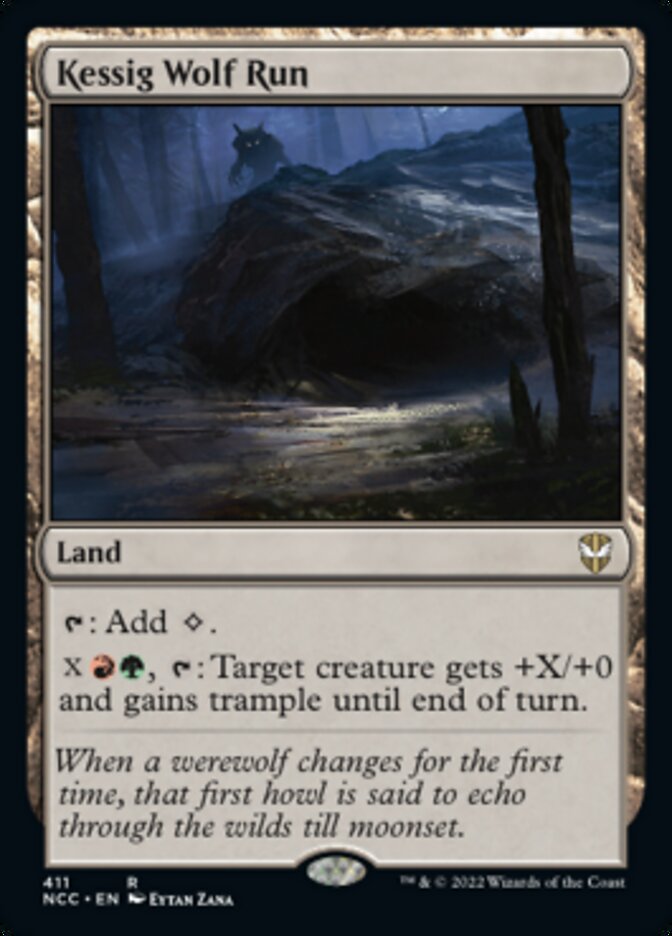 Kessig Wolf Run [Streets of New Capenna Commander] | Cards and Coasters CA
