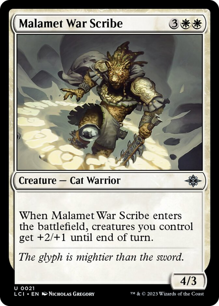 Malamet War Scribe [The Lost Caverns of Ixalan] | Cards and Coasters CA