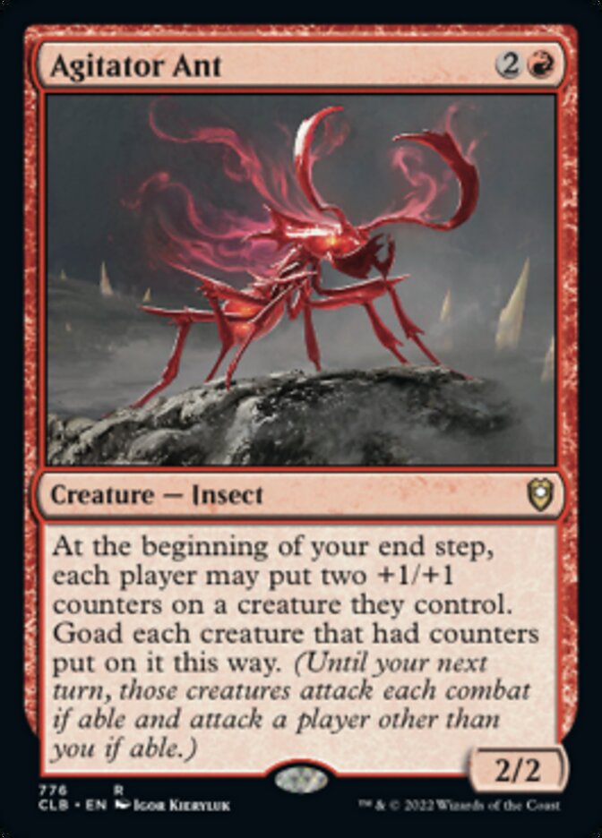 Agitator Ant [Commander Legends: Battle for Baldur's Gate] | Cards and Coasters CA