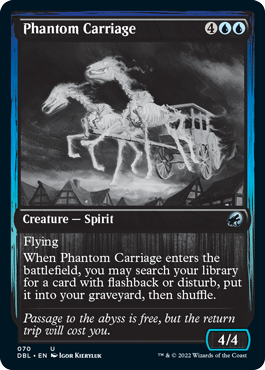 Phantom Carriage [Innistrad: Double Feature] | Cards and Coasters CA
