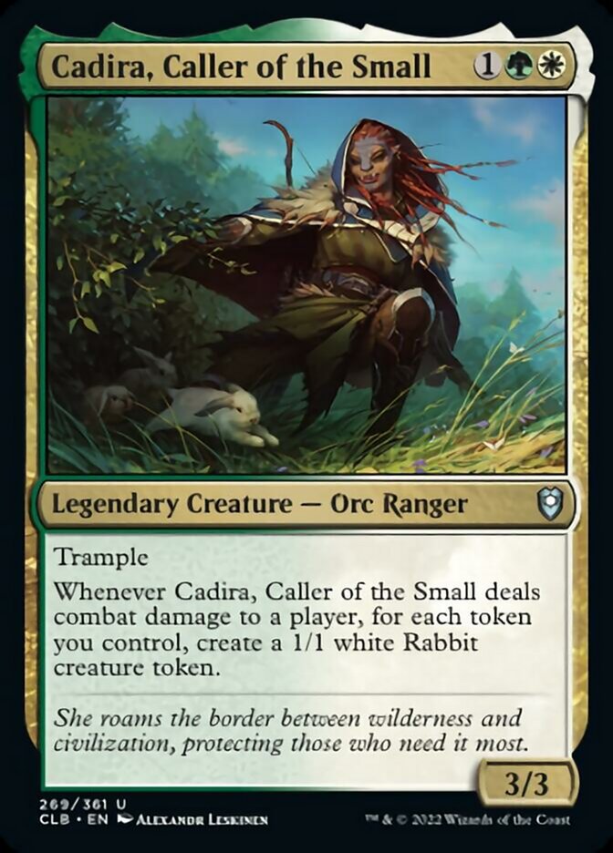 Cadira, Caller of the Small [Commander Legends: Battle for Baldur's Gate] | Cards and Coasters CA