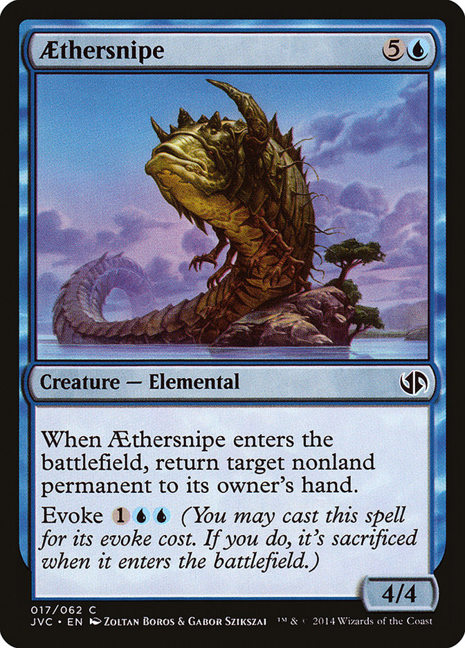 Aethersnipe [Duel Decks Anthology] | Cards and Coasters CA