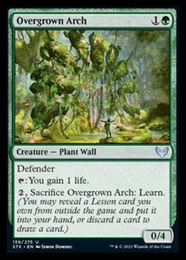 Overgrown Arch [Strixhaven: School of Mages] | Cards and Coasters CA