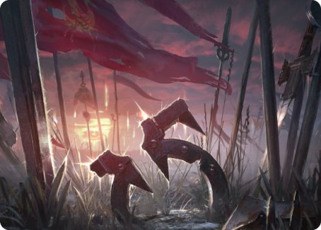 Field of Ruin Art Card [Innistrad: Midnight Hunt Art Series] | Cards and Coasters CA