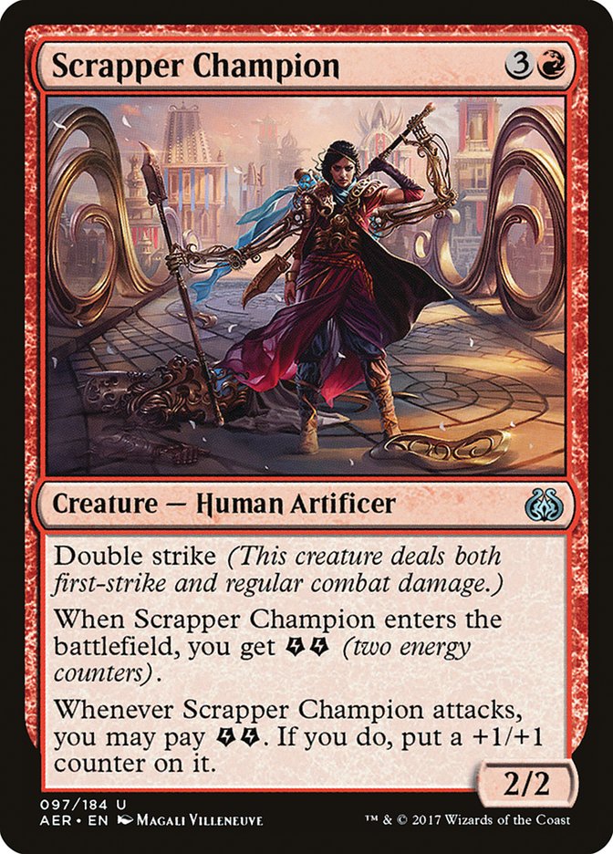 Scrapper Champion [Aether Revolt] | Cards and Coasters CA