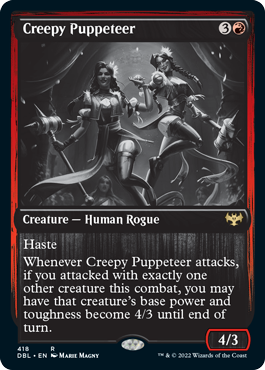 Creepy Puppeteer [Innistrad: Double Feature] | Cards and Coasters CA