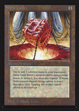 Mana Vault (CE) [Collectors’ Edition] | Cards and Coasters CA