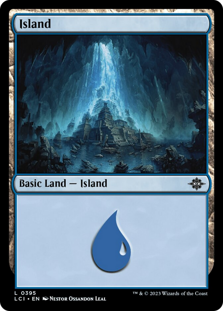 Island (0395) [The Lost Caverns of Ixalan] | Cards and Coasters CA