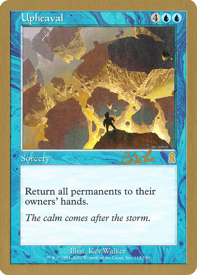 Upheaval (Carlos Romao) [World Championship Decks 2002] | Cards and Coasters CA