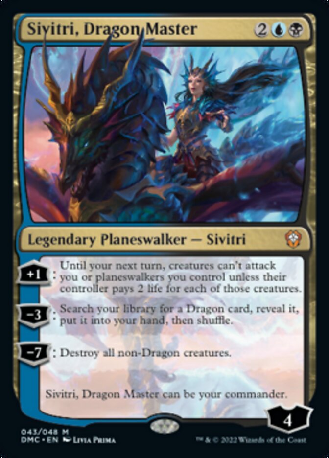 Sivitri, Dragon Master [Dominaria United Commander] | Cards and Coasters CA