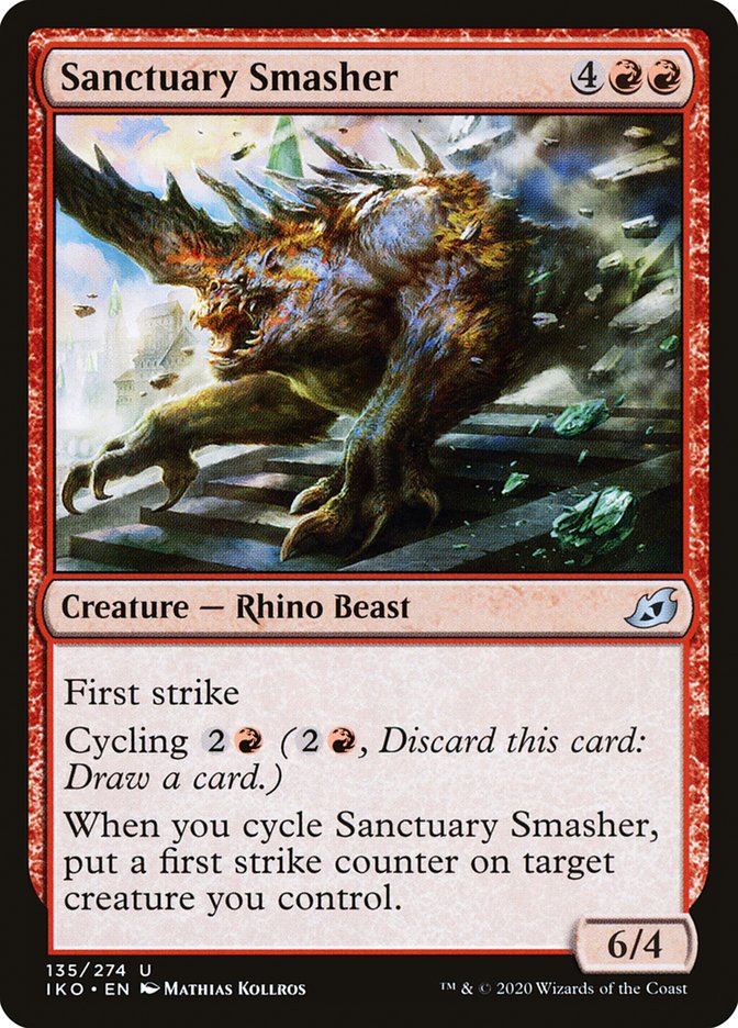 Sanctuary Smasher [Ikoria: Lair of Behemoths] | Cards and Coasters CA