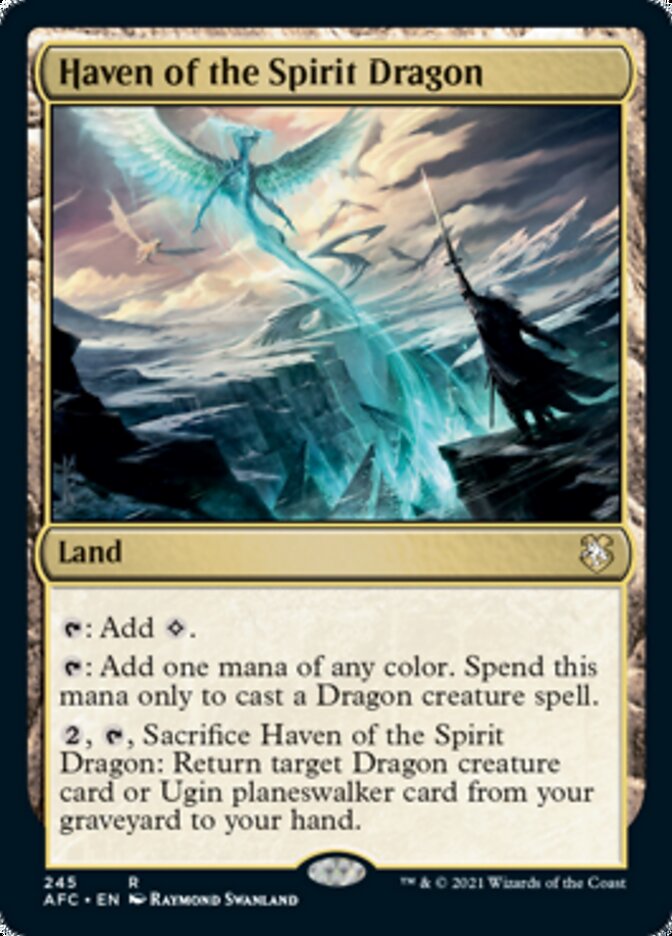 Haven of the Spirit Dragon [Dungeons & Dragons: Adventures in the Forgotten Realms Commander] | Cards and Coasters CA