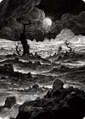 Plains 1 Art Card [Innistrad: Crimson Vow Art Series] | Cards and Coasters CA