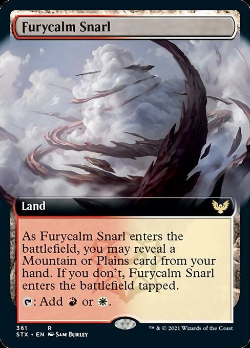 Furycalm Snarl (Extended) [Strixhaven: School of Mages] | Cards and Coasters CA