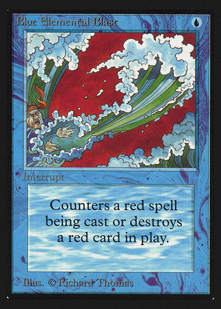 Blue Elemental Blast (CE) [Collectors’ Edition] | Cards and Coasters CA