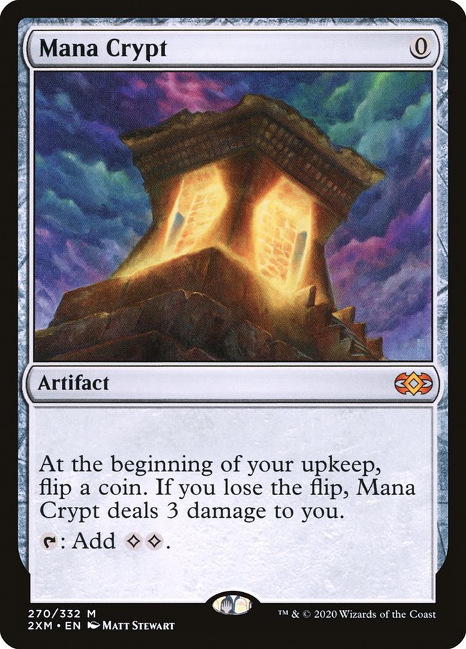 Mana Crypt [Double Masters] | Cards and Coasters CA