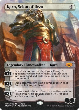 Karn, Scion of Urza [Mythic Edition] | Cards and Coasters CA