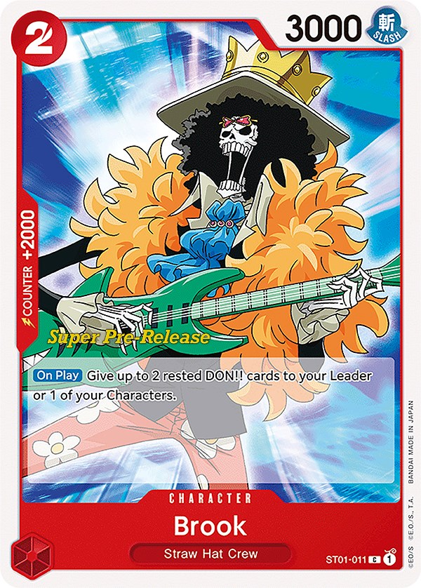 Brook [Super Pre-Release Starter Deck: Straw Hat Crew] | Cards and Coasters CA