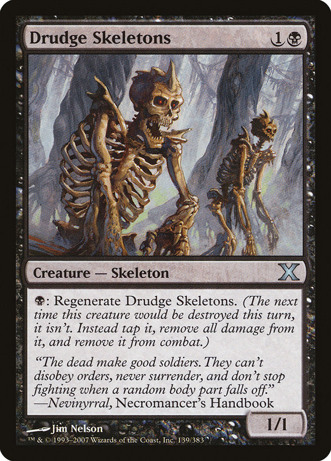 Drudge Skeletons [Tenth Edition] | Cards and Coasters CA