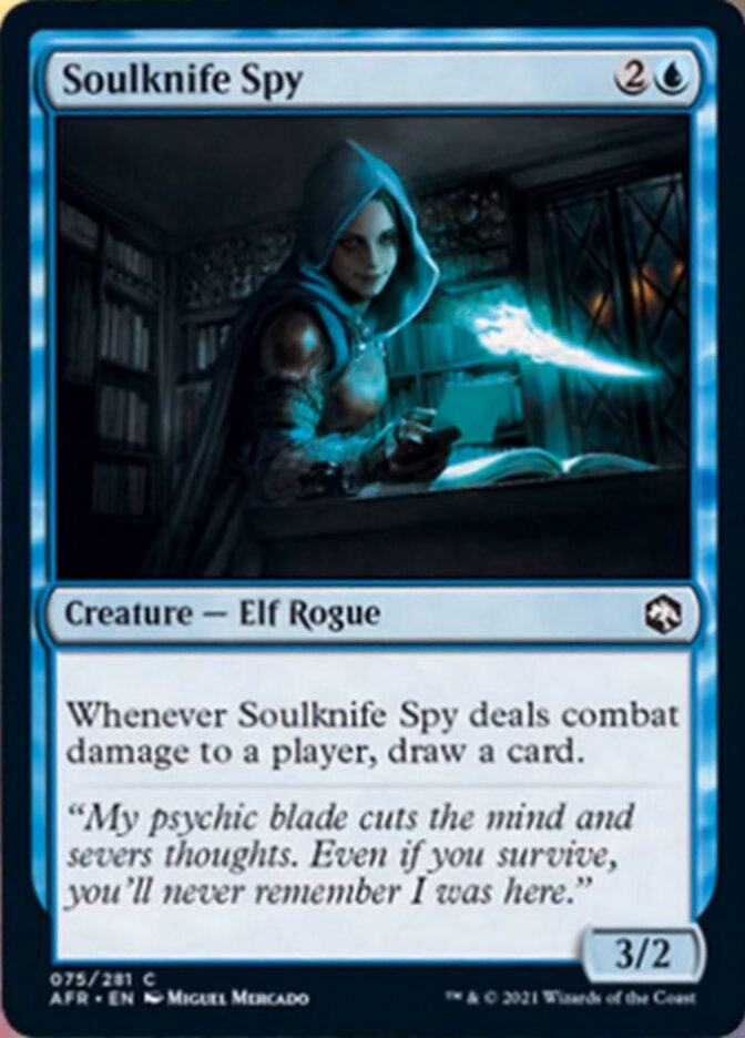 Soulknife Spy [Dungeons & Dragons: Adventures in the Forgotten Realms] | Cards and Coasters CA