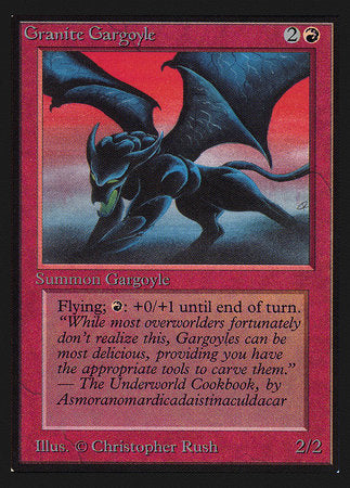 Granite Gargoyle (IE) [Intl. Collectors’ Edition] | Cards and Coasters CA