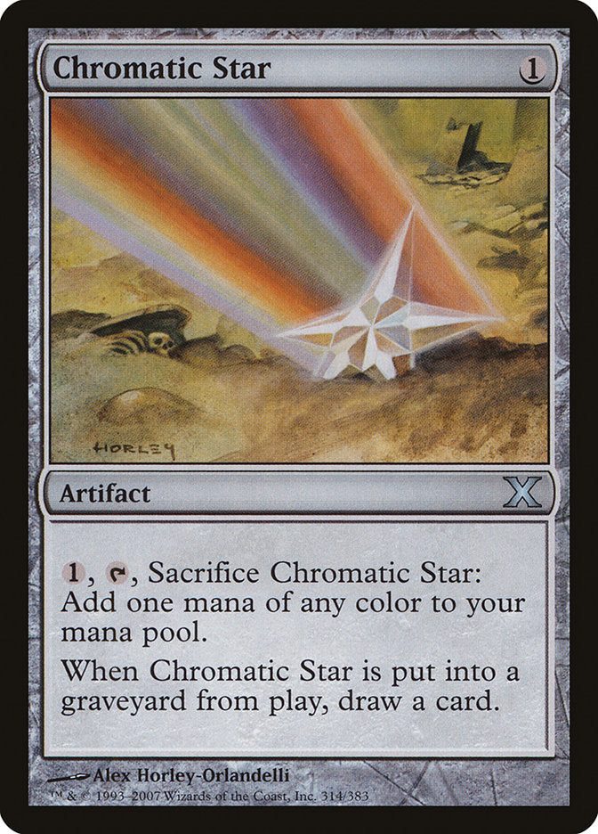 Chromatic Star [Tenth Edition] | Cards and Coasters CA