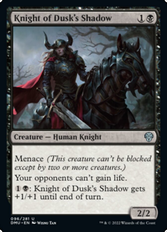 Knight of Dusk's Shadow [Dominaria United] | Cards and Coasters CA