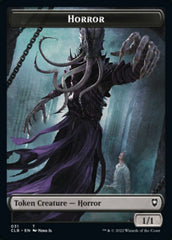 Horror // Eldrazi Horror Double-sided Token [Commander Legends: Battle for Baldur's Gate Tokens] | Cards and Coasters CA