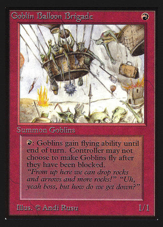 Goblin Balloon Brigade (IE) [Intl. Collectors’ Edition] | Cards and Coasters CA